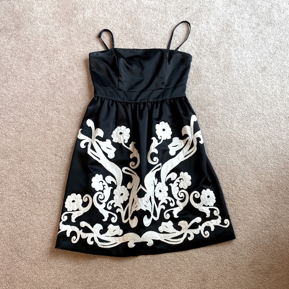 White House Black Market Strapless Cocktail Dress